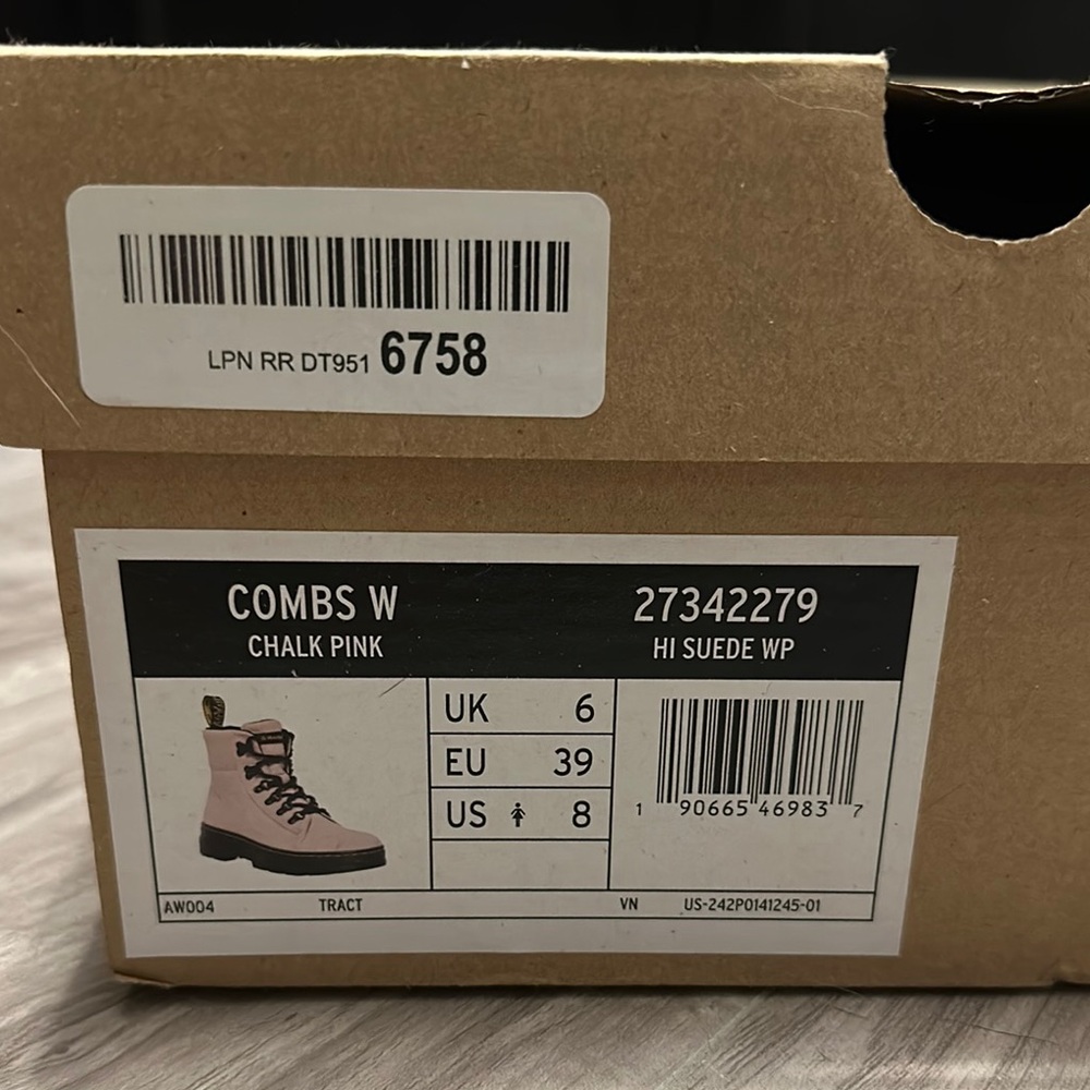 Chalk Pink Hi Suede Boots
